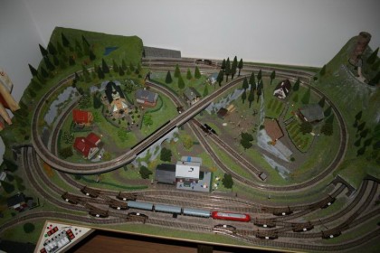 Modelleisenbahn Anlage 001